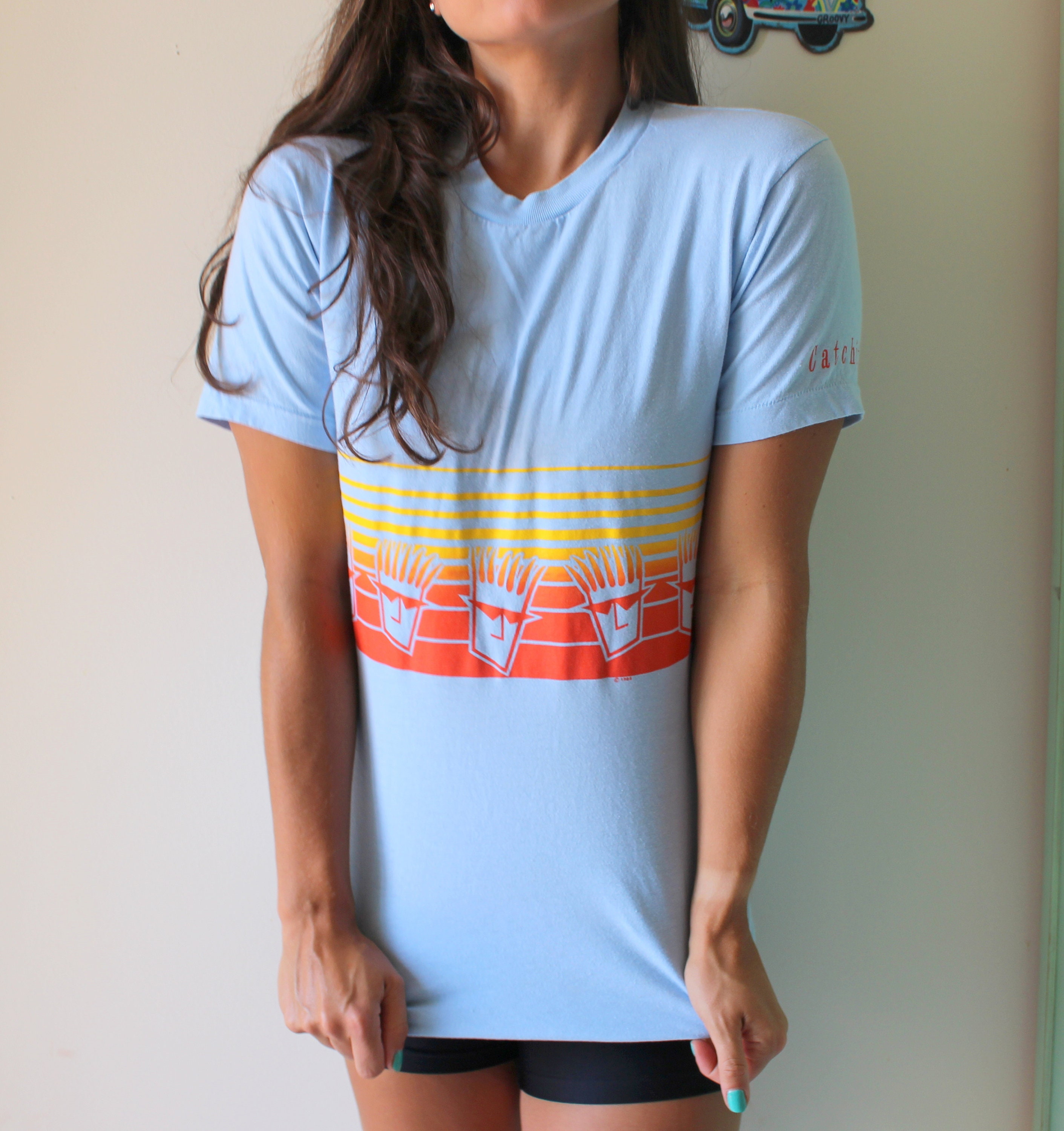 1980s Vintage RAD Tee.size Small 