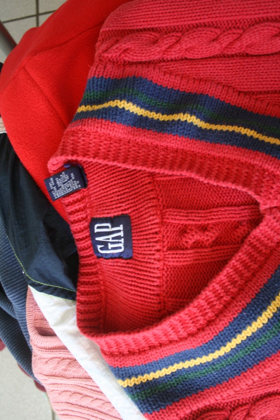 トップス 90s old gap cotton sweater 90s gap cotton sweater large – Vintage Sponsor
