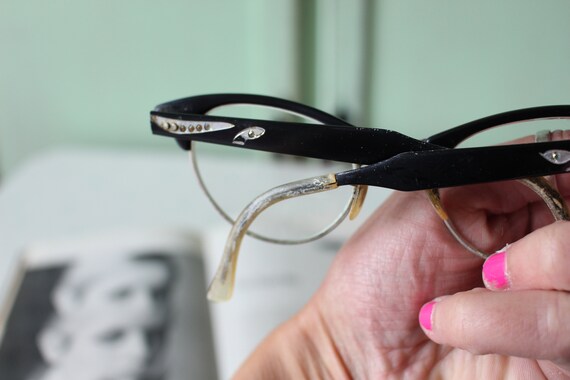 1950s 1960s Vintage CAT EYE Eye Glasses..vintage … - image 8