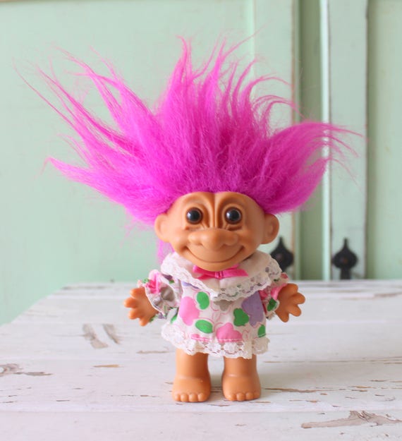 vintage troll dolls 1990s