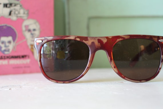 1980s HIPSTER Tort Sunglasses..unisex. retro. rad… - image 5