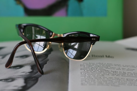 1950s 1960s Vintage CAT EYE Sunglasses..vintage e… - image 2