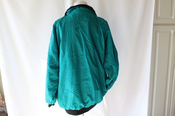 1980s Vintage Windbreaker Jacket..medium. black. … - image 5