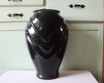 Vintage Atomic Vase: Mid Century Retro Kitchen Decor, 17 inch