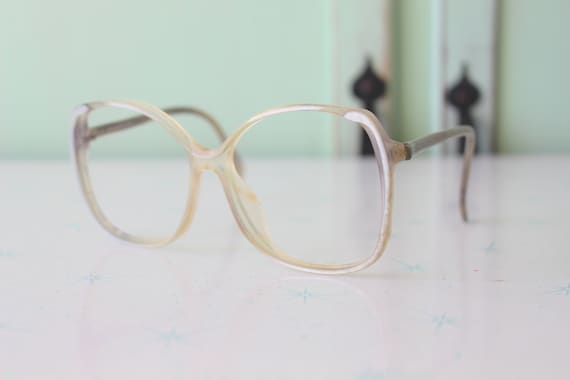 1960s Vintage JACKIE O Mod Glasses....vintage eye… - image 1
