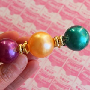 80s Beaded Barrette - Etsy display picture 1