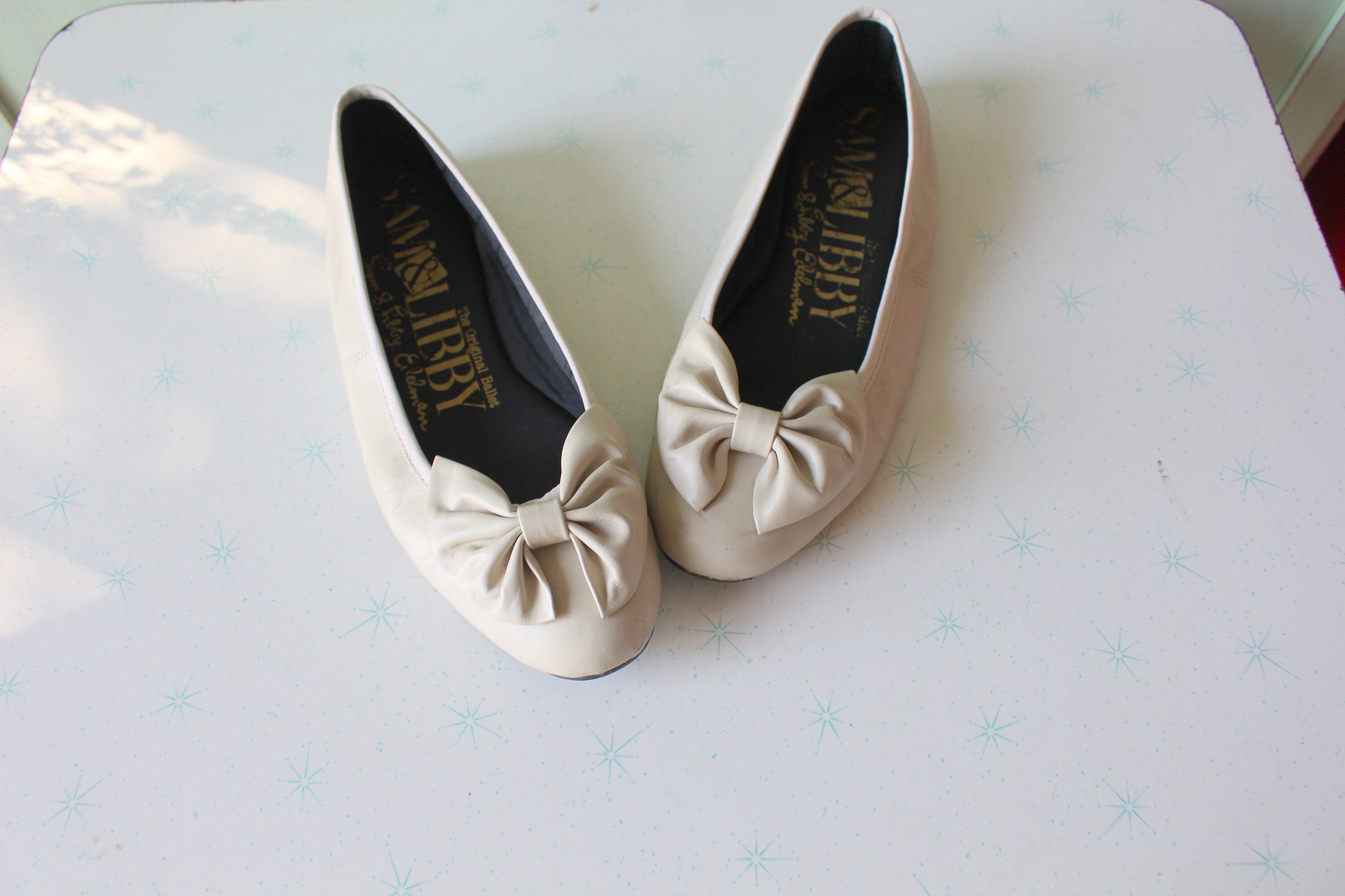 Sam And Libby Ballet Flats Womens Vintage Sam And Libby 1980s