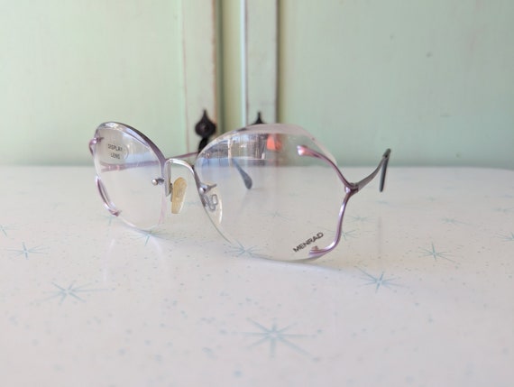 Vintage 1970s 80s Big Lens Groovy Eyewear Glasses… - image 1