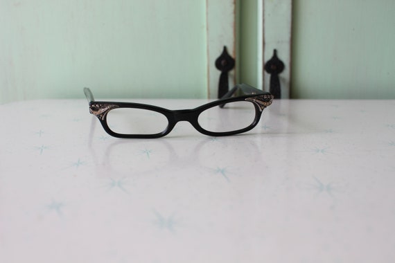 1950s 1960s Cat Eye Glasses.....vintage eyewear. … - image 2