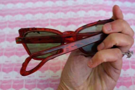 1950s 1960s Vintage CAT EYE Sun Glasses..vintage … - image 7