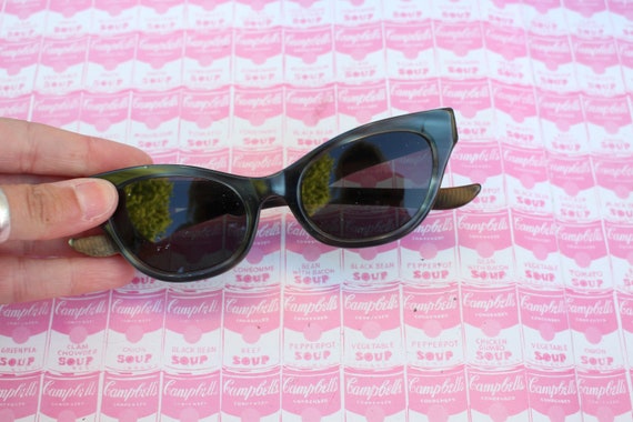 1950s 1960s Vintage CAT EYE Eye Glasses..vintage … - image 1