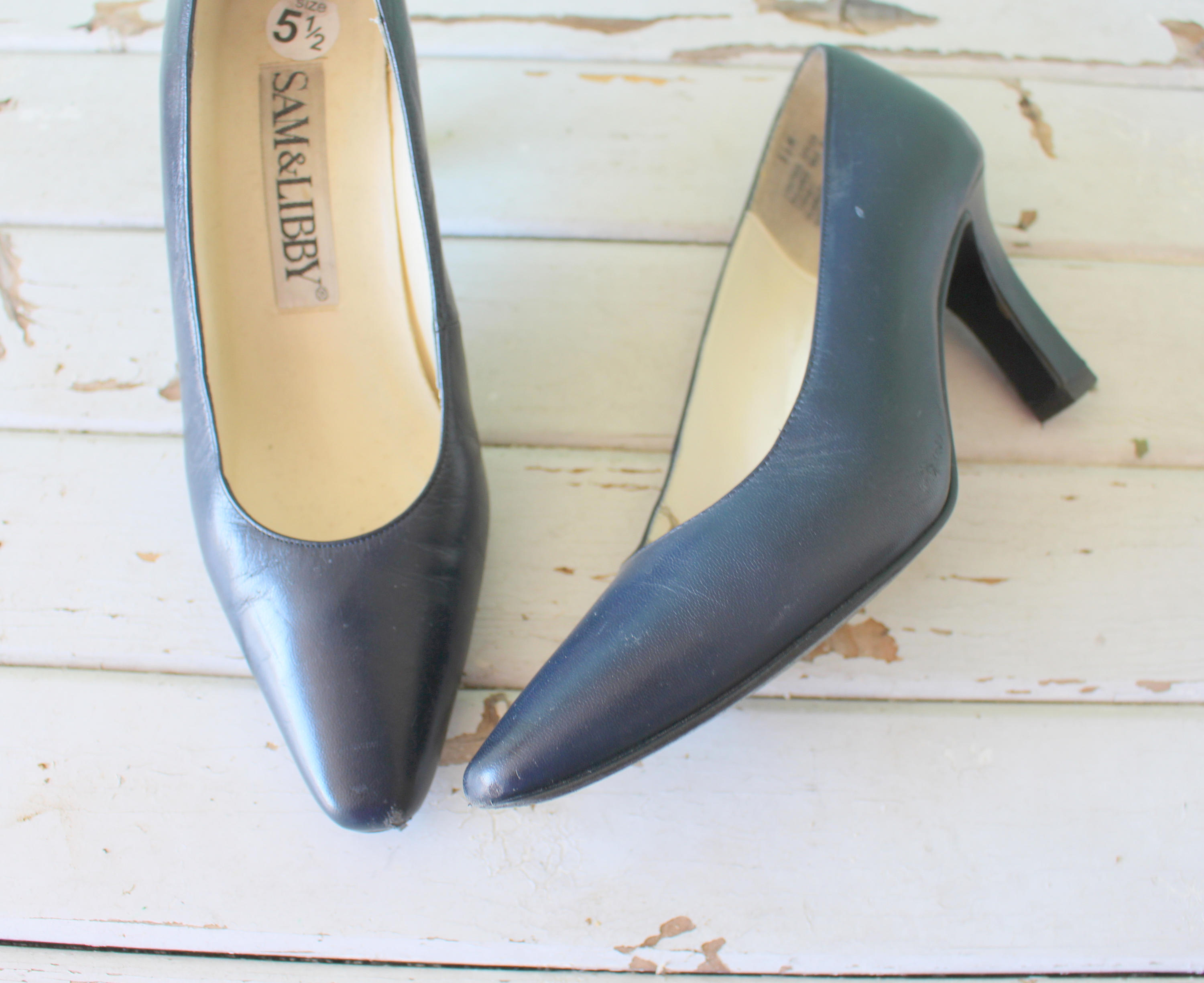 black heels size 5.5