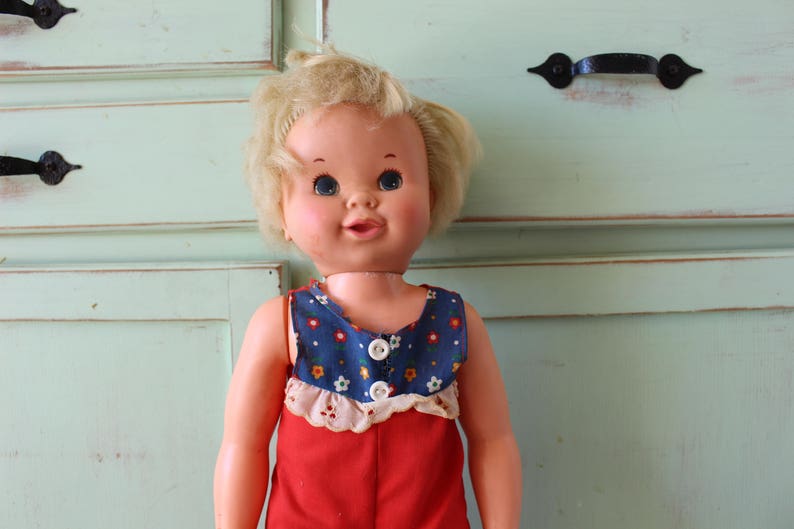 1960s Vintage CREEPY Doll...50s 60s Kitsch. Retro. Kids. Etsy