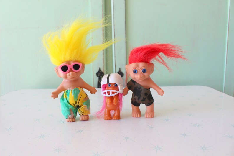 trolls doll set