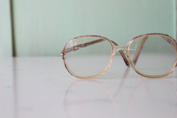 1960s Vintage JACKIE O Mod Glasses....vintage eye… - image 3