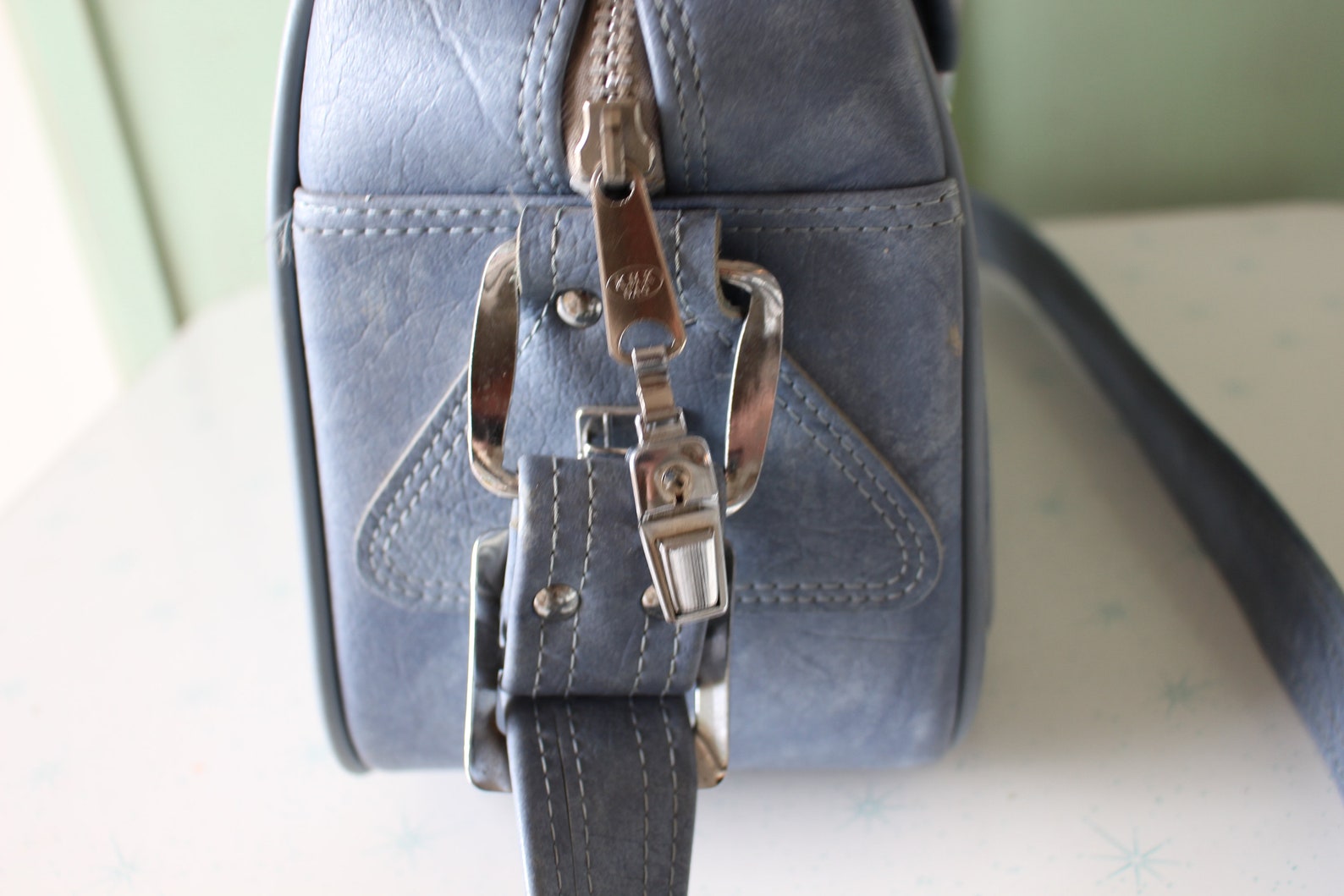 Vintage 1970s TRAVEL Case Luggage Bag.retro. Vintage Luggage. - Etsy