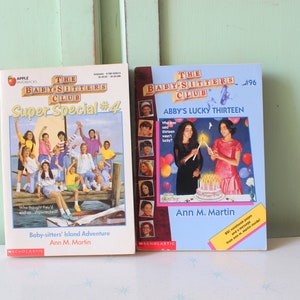 Vintage Babysitters Club Bücher Set: 1980er Jahre Ann M. Martin