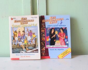 Colección de libros antiguos de El club de las niñeras: Ann M. Martin, década de 1980