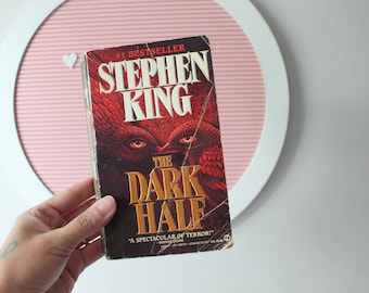 Vintage 1989 Stephen King's 'The Dark Half' Paperback