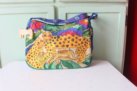 Vintage LAURAL BURCH Handbag....groovy. cat lady.… - image 1