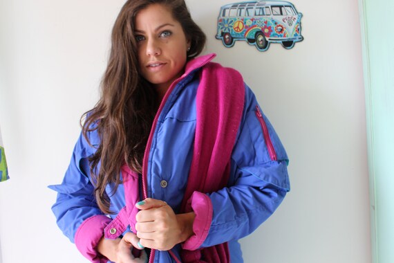 1980s HIPSTER Jacket...unisex. colorful. bright. … - image 4
