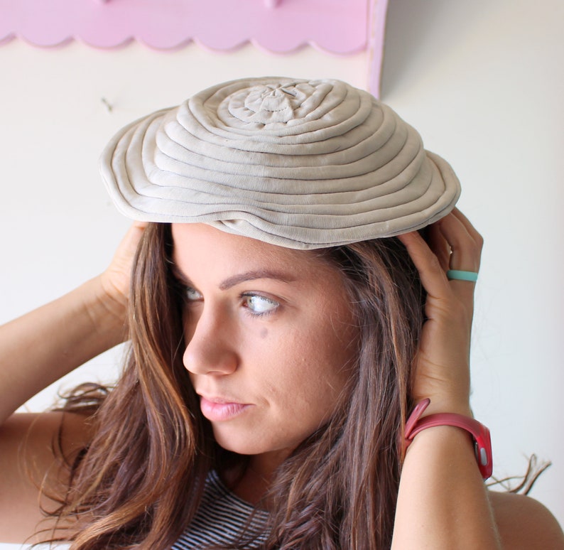 Vintage Mid Century Hat...vintage hat. valentine. winter hat. we Vintage Mid Century Hat...vintage hat. valentine. winter hat. we