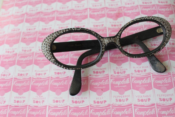 1950s 1960s Cat Eye Glasses.....vintage eyewear. … - image 1