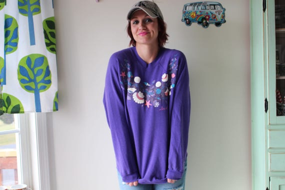 1980s 90s Vintage DUCK NC Sweatshirt..size xlarge… - image 3