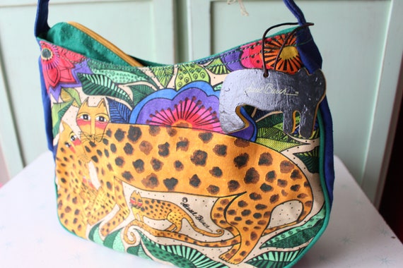 Vintage LAURAL BURCH Handbag....groovy. cat lady.… - image 6