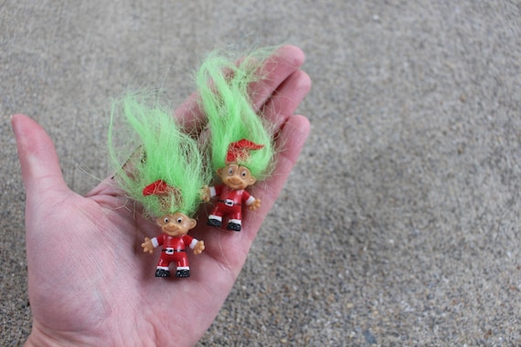 NOS Vintage TROLLS Doll Earrings.....collectible.… - image 2