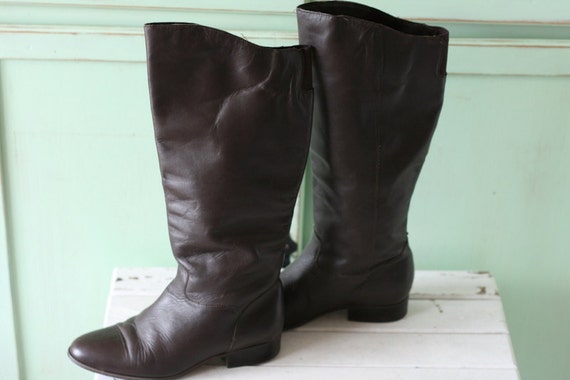 Vintage MOD GIRL Boots..size 6.5 womens...designe… - image 4