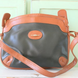 Bolso bohemio marrón y negro de los años 80... para mujer, para dama, hippie, azteca, disfraz, retro, cartera, bolso de mano, hipster, glamuroso de los 80, folk, indie