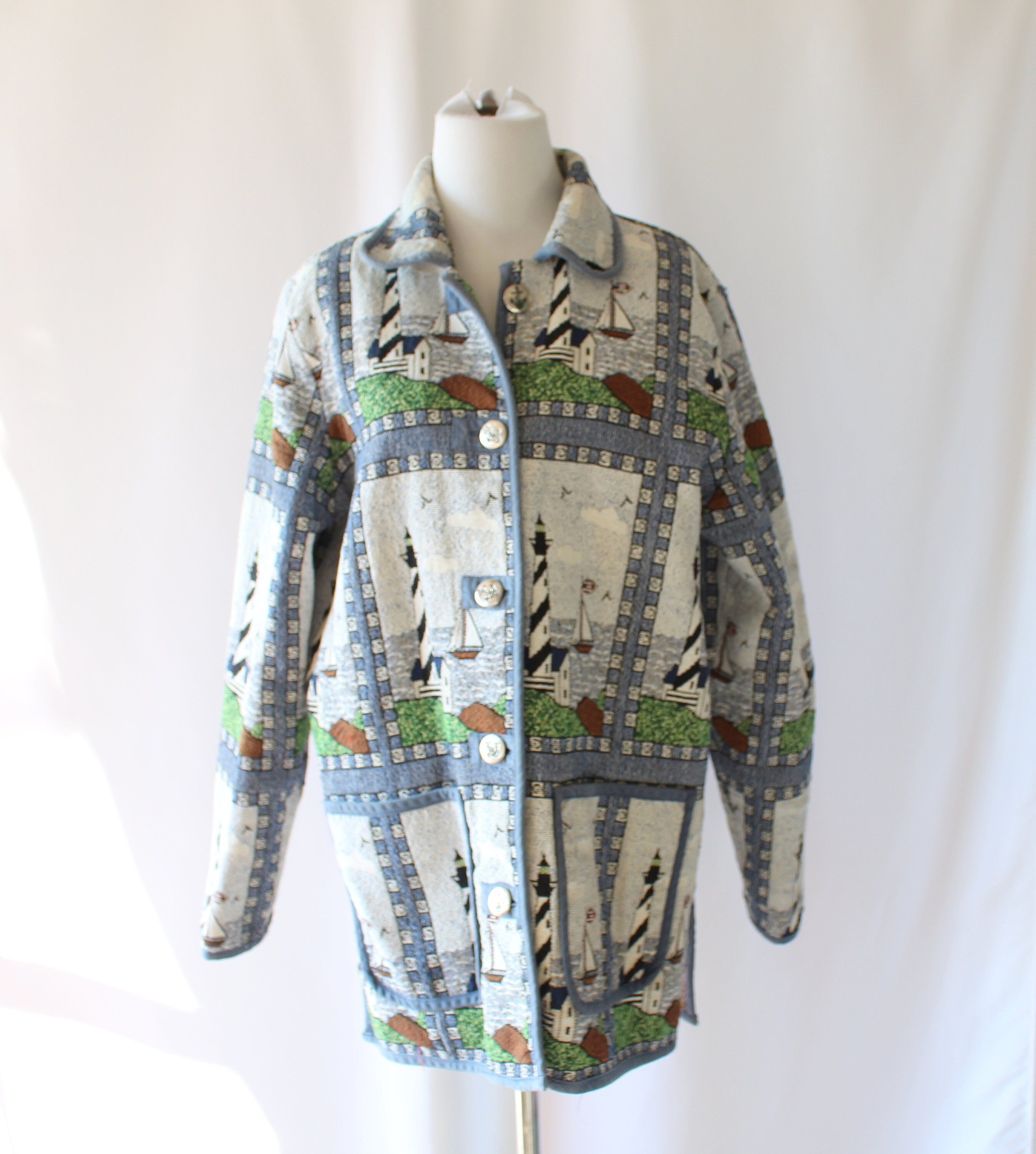 Blair Lighthouse Jacket - Etsy Blair Lighthouse Jacket - Etsy