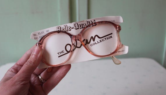 Vintage ELAN Oversized Glasses: 1980s New Old Stock