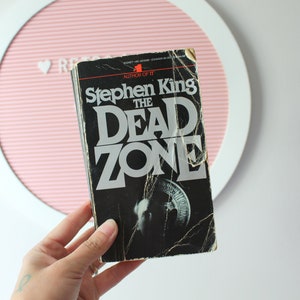 1980 Vintage STEPHEN KING Brossura La zona morta...libri. best seller. epico. colleziona. horror. spaventoso. vintage. fantascienza. romanzo