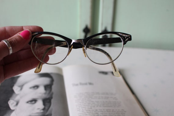 1950s 1960s Vintage CAT EYE Eye Glasses..vintage … - image 7