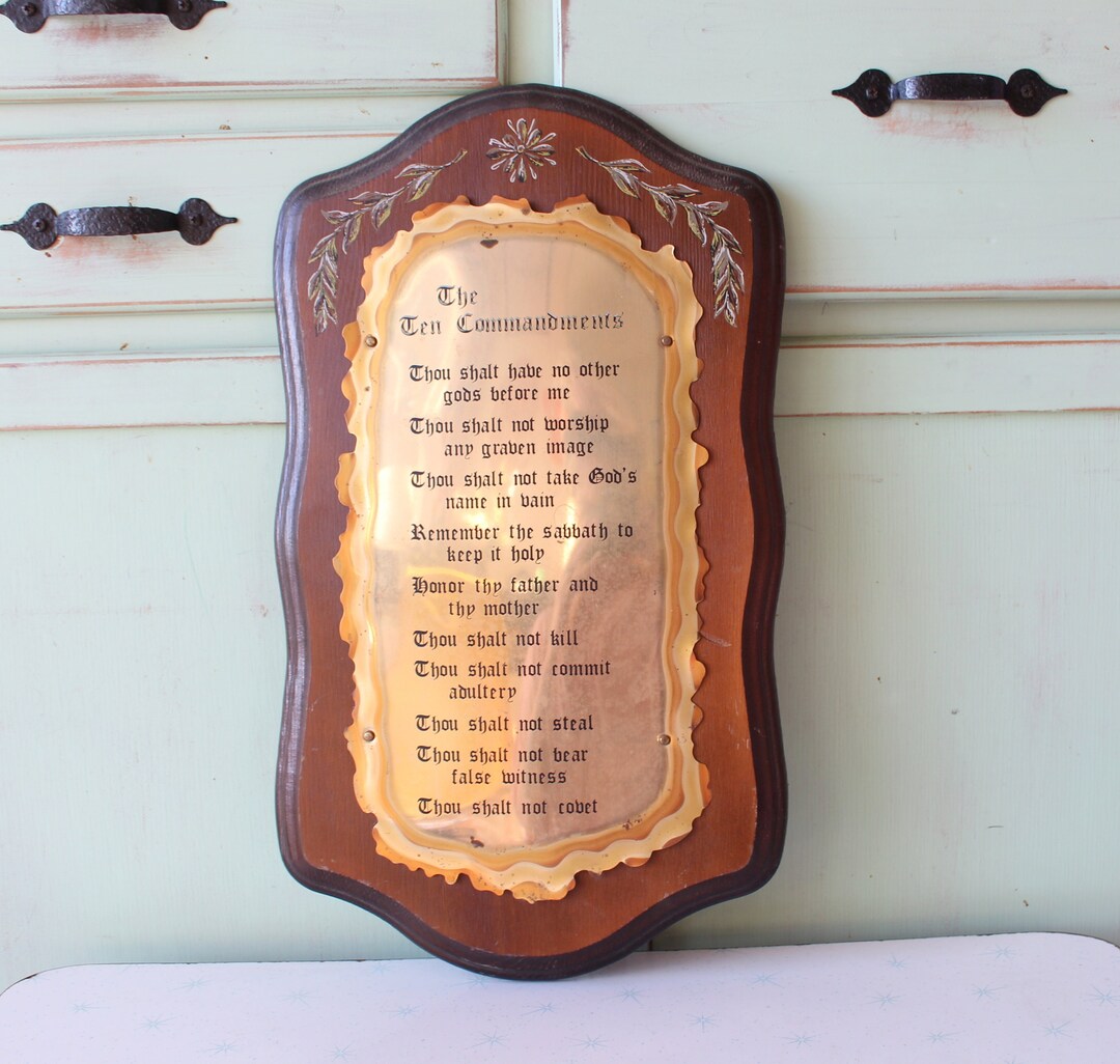 1970s Biblical Wall Hanging God Bless Our Home....retro. Home. Etsy