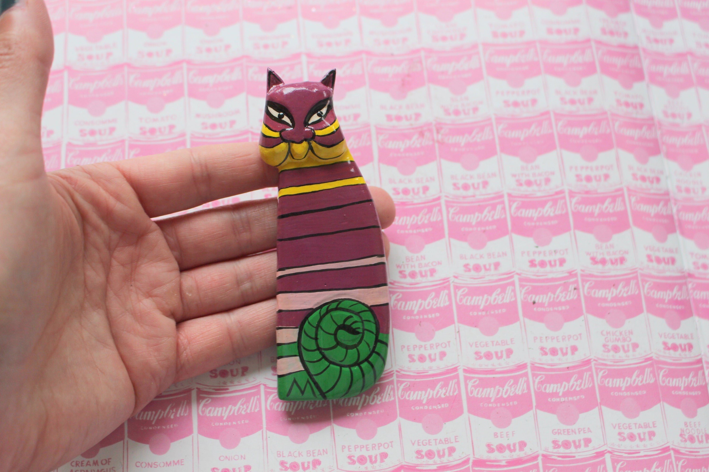 Kitschy kittens brooches sale