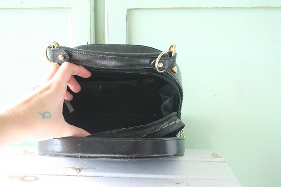 1960s MOD GIRL CLUTCH Purse.....glam.. black purs… - image 2