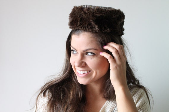 Vintage Mid Century Feathered Hat.....mens. women… - image 1