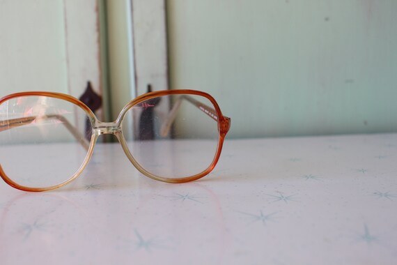 Vintage Twiggy Brillen... Selten. Damenbrille. Große Linse. | Etsy