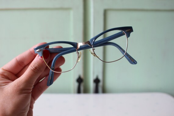 1950s 1960s Vintage CATEYE Winged Glasses.....vin… - image 4