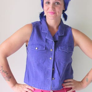 1990s EXPRESS Jean Jacket...size medium womens..tricot. biker chic. blue jean jacket. killer. rad. 80s glam. hippie. . 90s. novelty