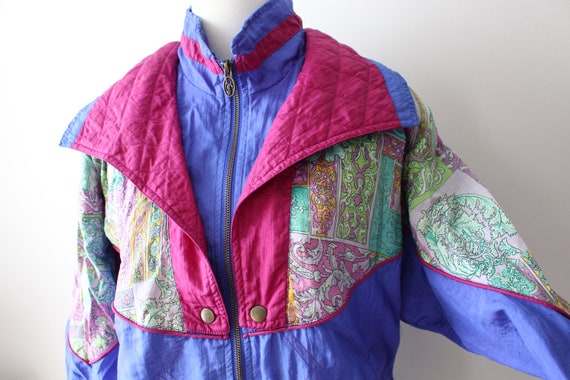 1980s HIPSTER Jacket.....unisex. colorful. bright… - image 5