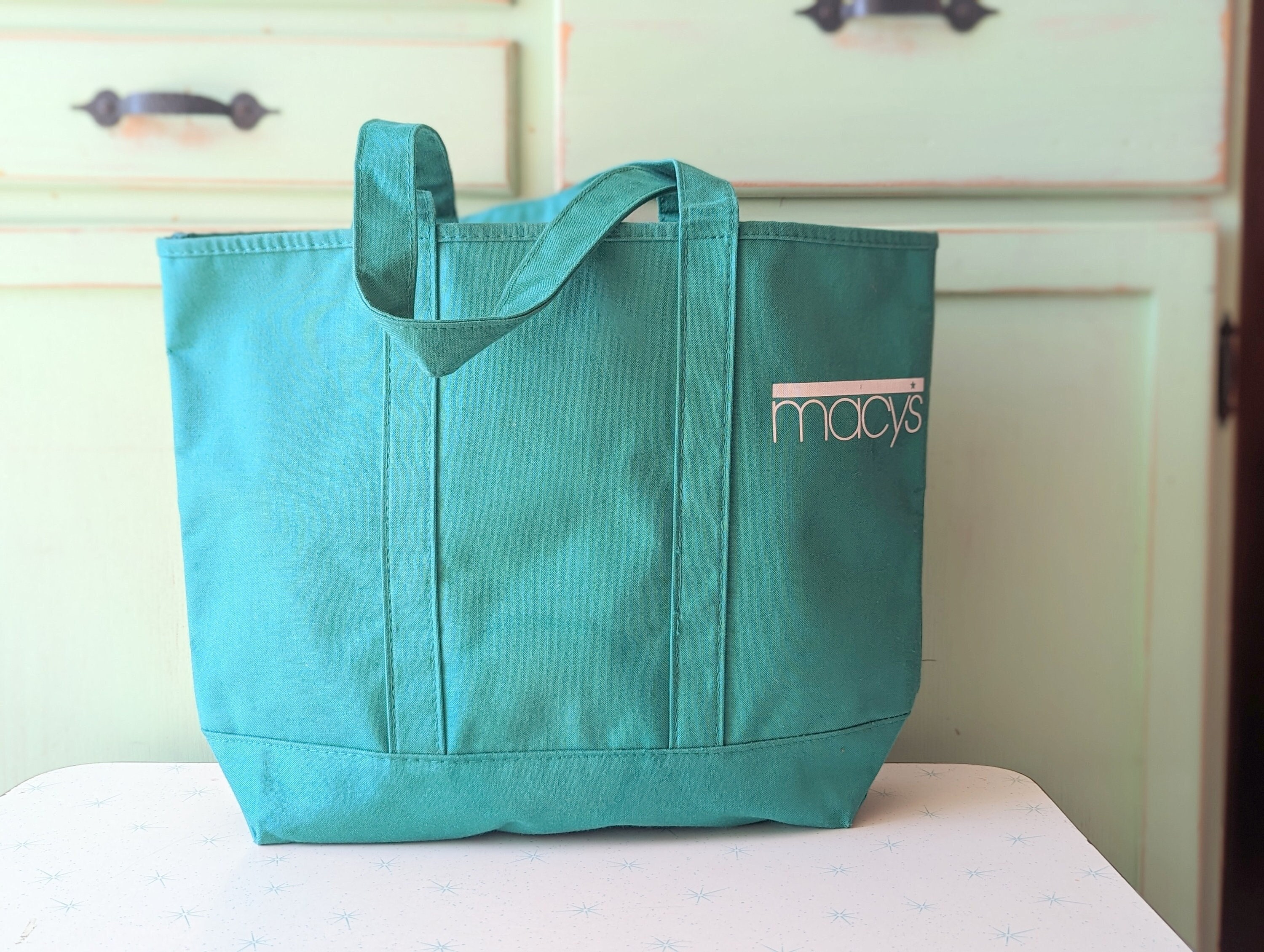 Macy's Canvas Tote Bags