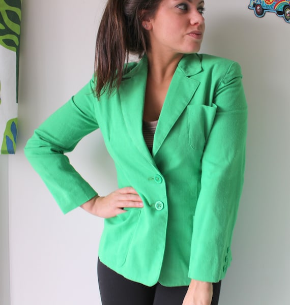 Plus size lime outlet green blazer
