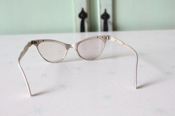 Vintage 1950s Cat Eye Glasses: USA Made Eyewear - image 8