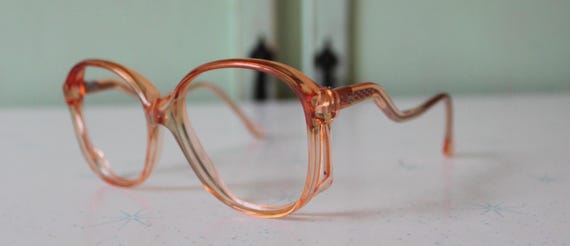 Vintage ELAN Jackie O Glasses: Oversized Mod Frames, NOS