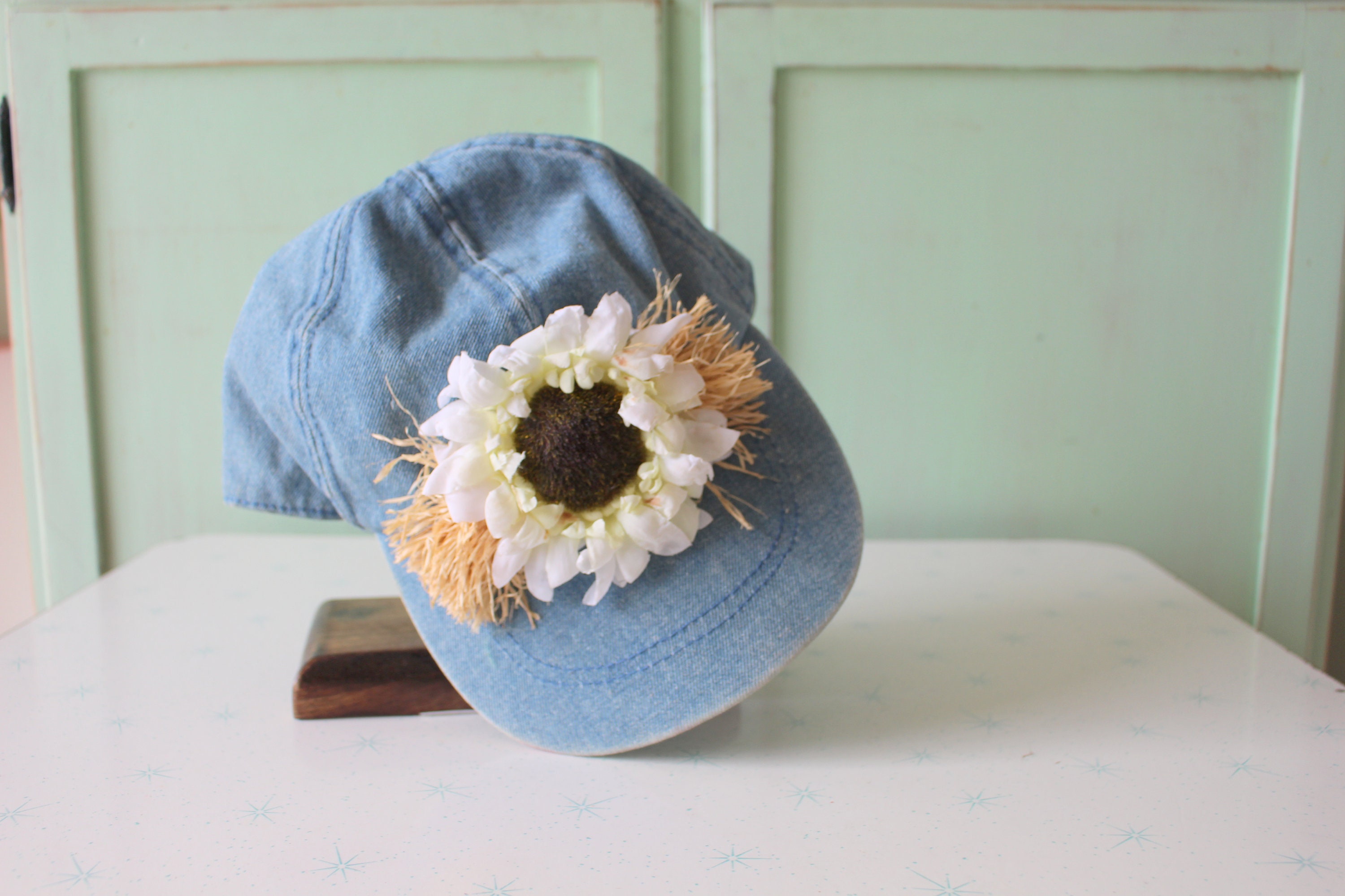 帽子 Human-i-Tees Sun Flower 90s cap y2k Human-i-Tees Sun Flower 90s cap y2k