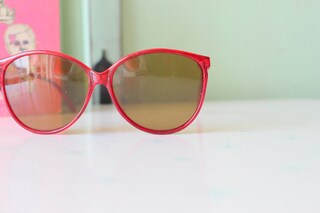 Occhiali Da Sole Vintage Retrò Per Donna - Grandi, Polarizzati UV400, Plastica Nera